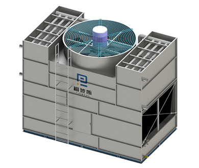 复合流闭式冷却塔